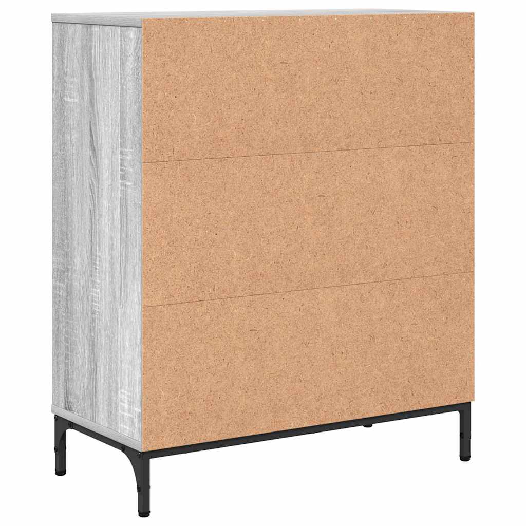 Sideboard Grey Sonoma 69.5 x 33 x 82 cm Particleboard