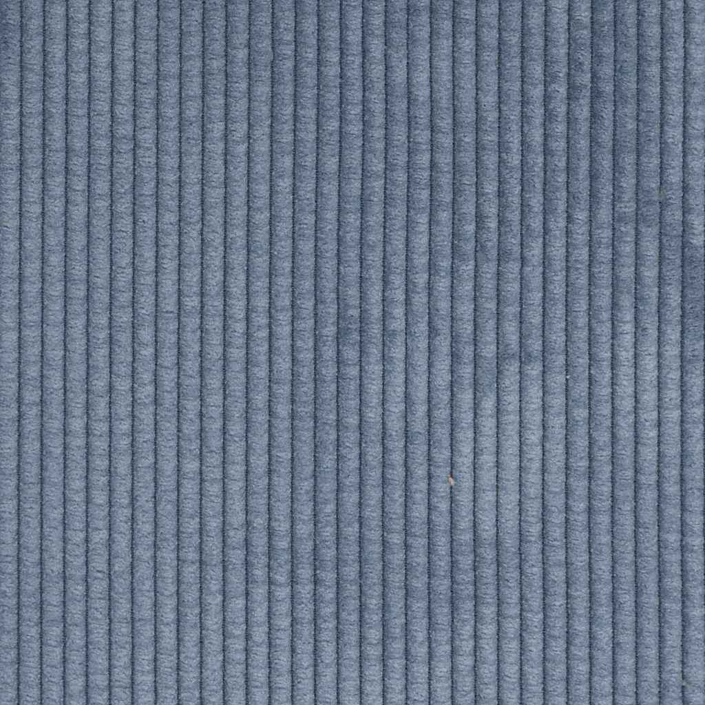 Sofa Cushions 2 Pieces Blue 145 X 40 Cm Cord Fabric