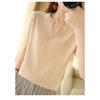 T-shirt V-neck Pullover Loose Half Sleeve Pullover Loose Half Sleeve V Neck T-shirt
