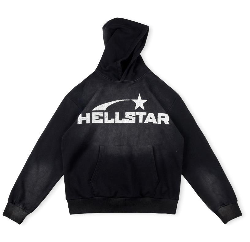 24FW Amerikanischer Retro Hellstar Studios Unisex Hoodie & Jogginghose