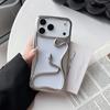 Hollow Out Breathable Glossy Plating Soft TPU Phone Case for iPhone Air 17 16 15 14 13 12 11 Pro Max Cool 3D Snake Cover Shell