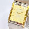 Used SEIKO Men's Watch Quartz New Battery Operating Square 80