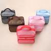 Cosmetic Storage Bag Carrying Handle Waterproof Polyester Lady Accessories Skincare Washing Cosmetic Organizer Pouch for Travel