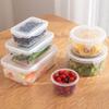 PP Bento Box Food Container Picnic Snack Meal Kitchen Food Storage Container Food Box for Kids Refrigerator Organizer Box