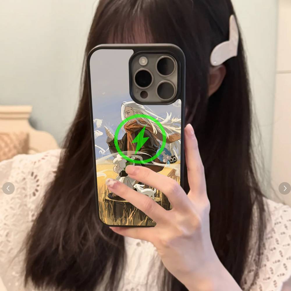 Luye The Legend Of Hei Anime For Magesafe Magnetic Wireless Phone Case For IPhone 17 Pro Max Air 13 12 Mini 16 15 14 11