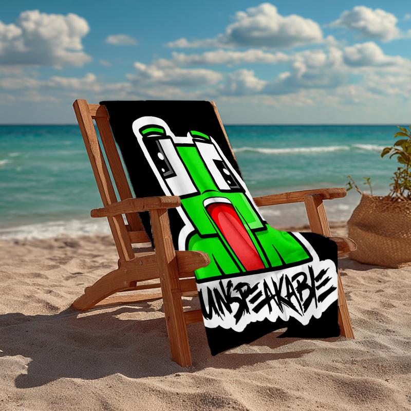 Unspeakable Fashion Beach Towel: Ideal for Summer Adventures Soft, absorbent and quick drying suitable for swimming and bathing