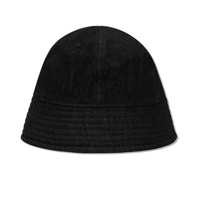 OIOI COLLECTION Bucket Hat mit auffälligem Logo [SCHWARZ]