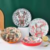 Japanese Cartoon Long-eared Rabbit Ceramic Plate