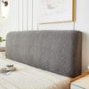 Solid Color Stretch Spandex Bedhead Dust Proof Slipcovers for Bedroom Home Jacquard Bedhead Cover All Inclusive Headboard Covers