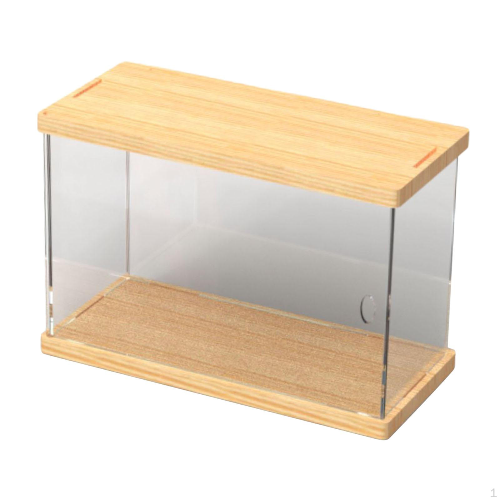Акриловая витрина прозрачная коробка куб на столешнице для коллекционирования фигурки миниатюра 1 Layer 254cm 1575₽