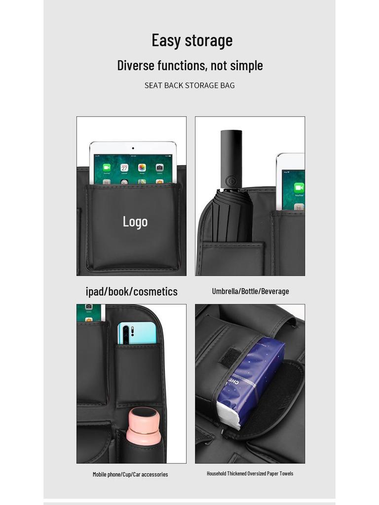 Lynk & Co Multifunktionale Aufbewahrungstasche für die Rückseite des Sitzes für Modelle 01-09