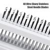 Meat Tenderizer with 48 Stainless Steel Needle Blades Meat Tenderizing and Marinate Tool Kitchen Tenderizers Cooking Grilling 4
