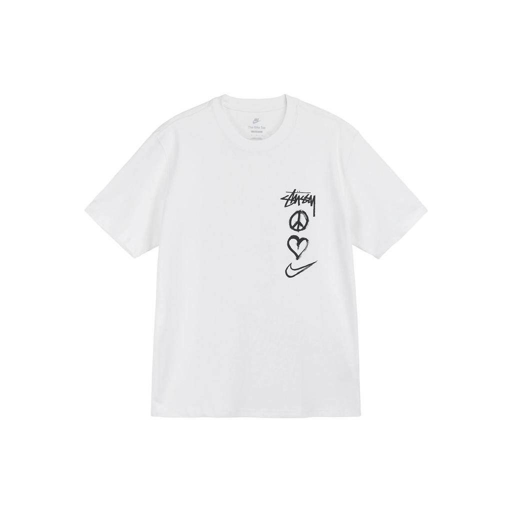 Nike X Stussy Peace Love Swoosh T Shirt Asia Sizing DM4943-121