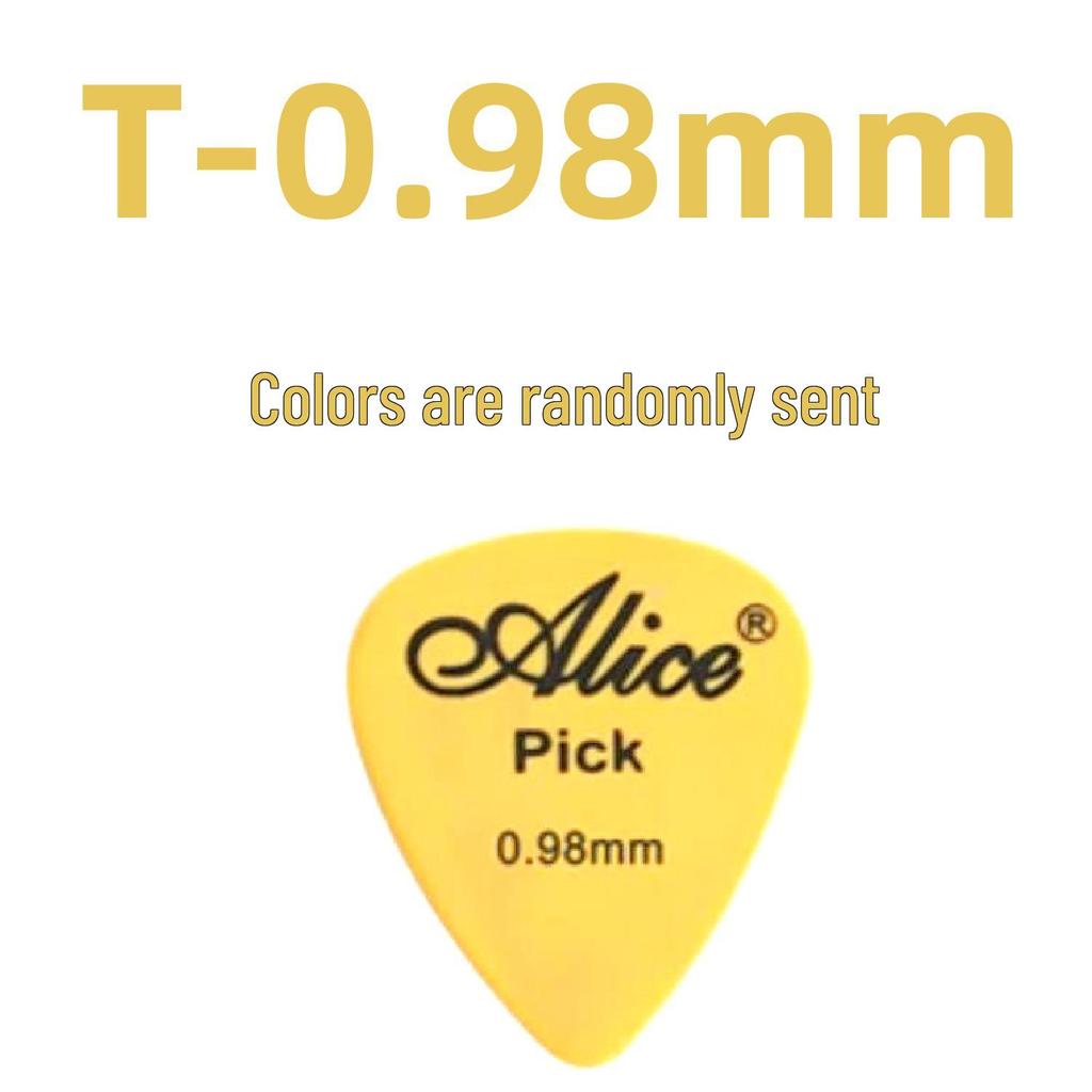 Alice Delrin Anti-Slip Fast Rebound Matte Guitar Pick for Acoustic, Electric, and Bass Guitars.