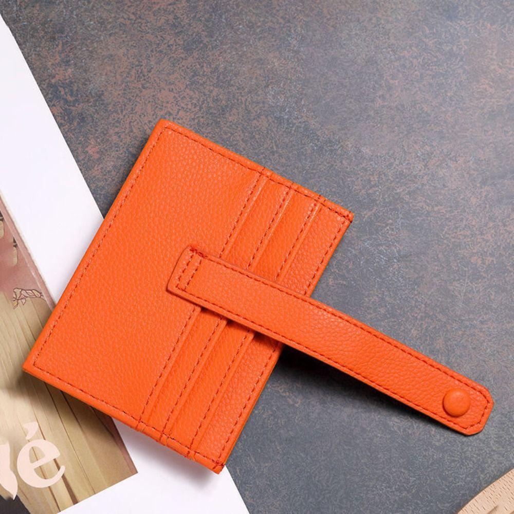 PU Leather Card Holder Multi-card Slot Credit Card Holder Fashion Coin Purse  Store Credit Cards