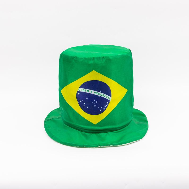 US, Canada and Mexico World Cup Bucket Hat Outdoor Sun Protection Visor Hat Fan Supplies Mexican Flag Basin Hat