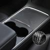 For Tesla Model 3 Y - Center Console Carbon Fiber Pattern Wrap Cover Kit