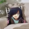 Cute KTomoko KurokiS Pillow Case Throw Pillow Cover Nordic Vintage Style Cushion Covers Home Living Room Sofa Couch Seat