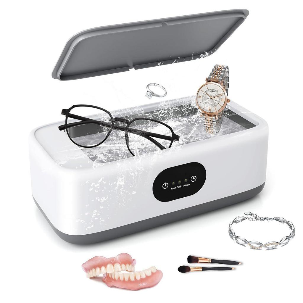 Ultrasonic UV Denture & Jewelry Cleaner for Household Use