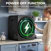 5kg Vented Tumble Dryer, 1000W Compact Tumble Dryer with 5 Drying Modes, Stainless Steel Tub, Black