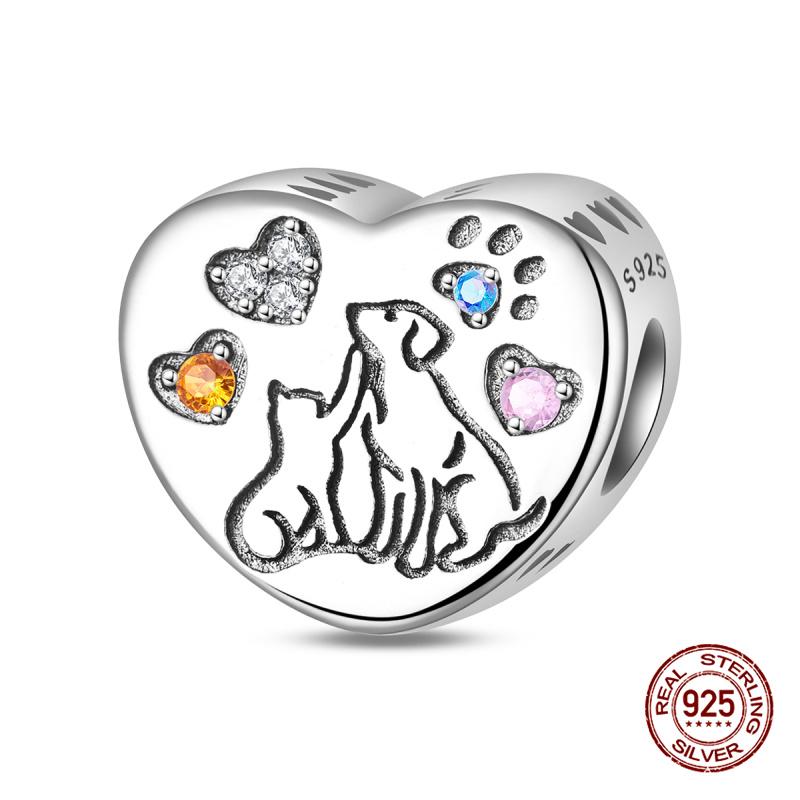 Original Charms Copper Sweet Travel Air Balloon Charm Bead Fit 3Mm Original Bracelets For Womens Diy Fine Jewelry Gifts