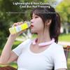 Neck Cooling Tube Outdoor Neck Cooler Summer Reusable Wearable Ice Rings Ice Cooling Rings for Hot Weather Outdoors Sports