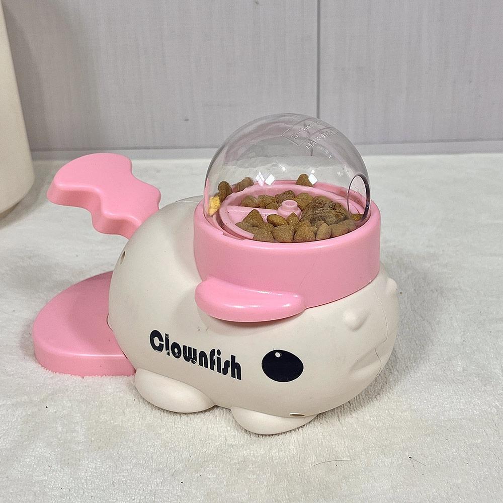 Interactive Food Puzzle Slow Feeder 2-in-1 Dog Automatic Feeder Pet Feeding Machine  for Cat Dog