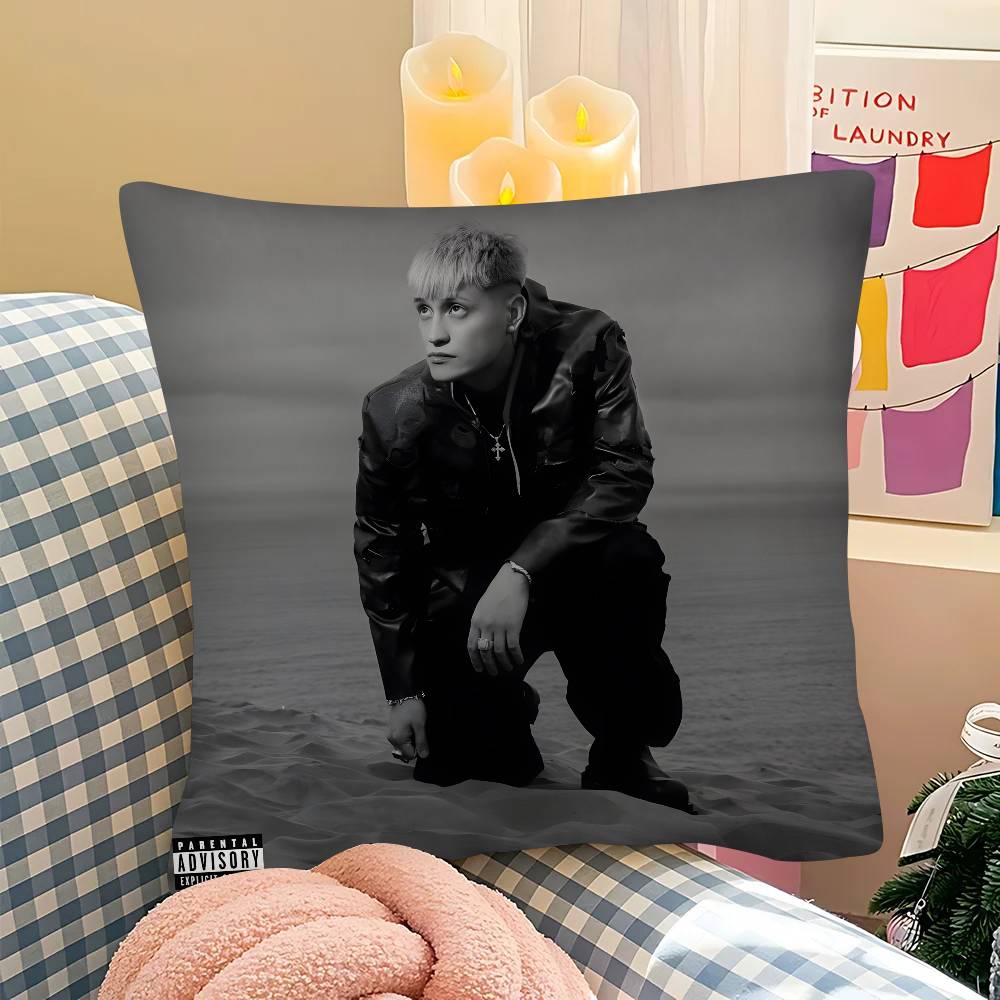 pc Singer Kidd Voodoo Songs Pillow Case Fashion Square Pillowcase Bedroom Sofa Room Ins Decoration Leisure