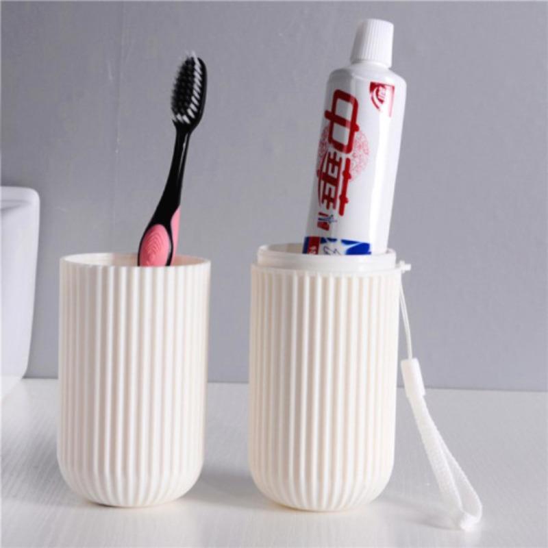 Portable Washing Cup Travel Three-in-One Toothbrush Box Electric Toothbrush Outdoor Storage Box Toothbrush Toothpaste Integrated Box