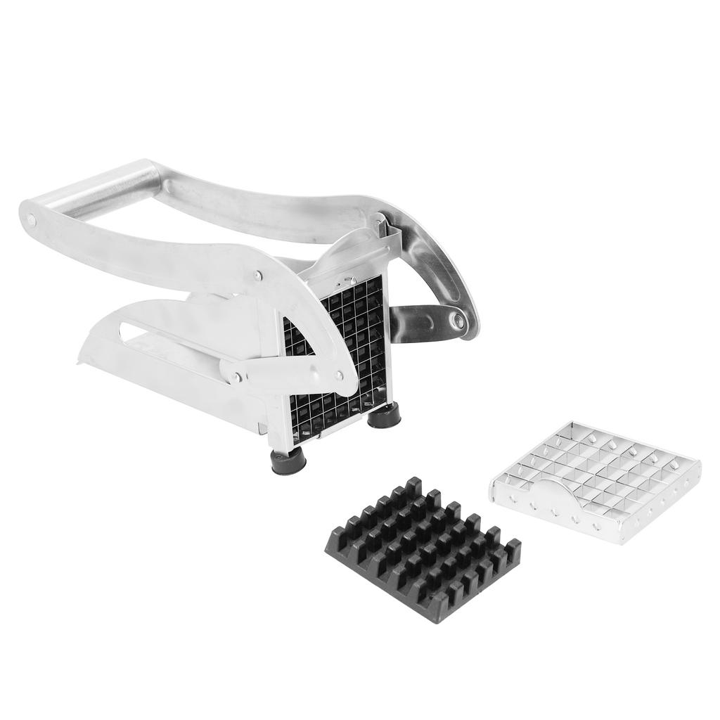 French Fry Cutter Stainless Steel Potato Strip Chopper Cutting Machine for Household Kitchen