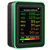 6 In 1 Air Quality Monitor Carbon Dioxide TVOC HCHO Detector Multifunctional Formaldehyde Detector Accurate CO2 Meter for Indoor