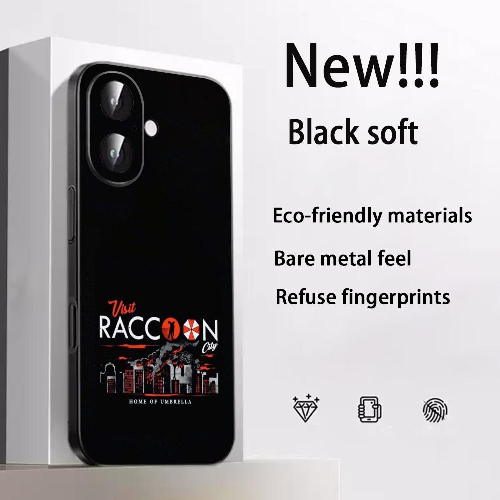 Resident Evil 9 Hot Game Poster Phone Case For iPhone 17 16 E 15 14 13 12 Plus Mini Pro Max Soft Black Shockproof Cover