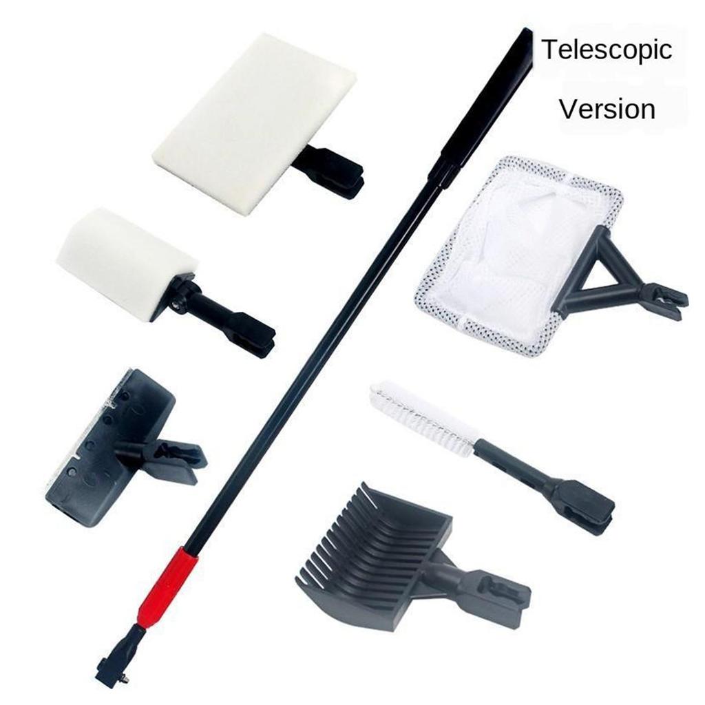 Aquarium Cleaning Tools, Fishing Tank Cleaner Kit with Long Handle Algae , Improving Your