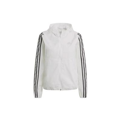 3-Stripes Hooded Training Jacket Women Outerwear White GQ0594