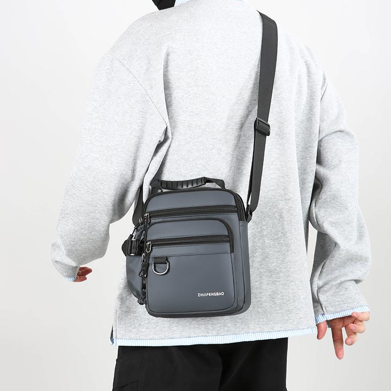 Fashion Casual Men's Bag Handbag High Quality Man Crossbody Bags Travel Bag Stylish Men's Shoulder Bag with Bottle Pocket