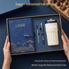 National Trend Buckle Notebook & Coffee Cup Gift Set with Custom Logo - Premium Corporate Souvenir
