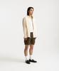 Heist Faded Heavy Cotton Shirt Ash Beige