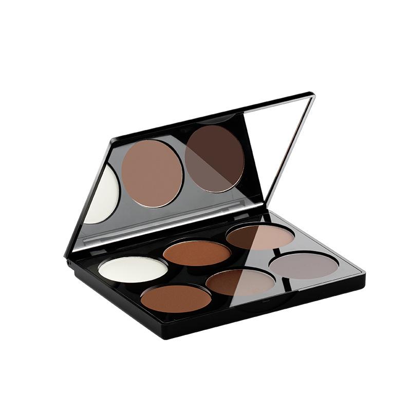 Polvo Contorno Alto Brillo y Sombra Polvo Contorno Sombra para Nariz y Sombra Lateral Polvo Fijador