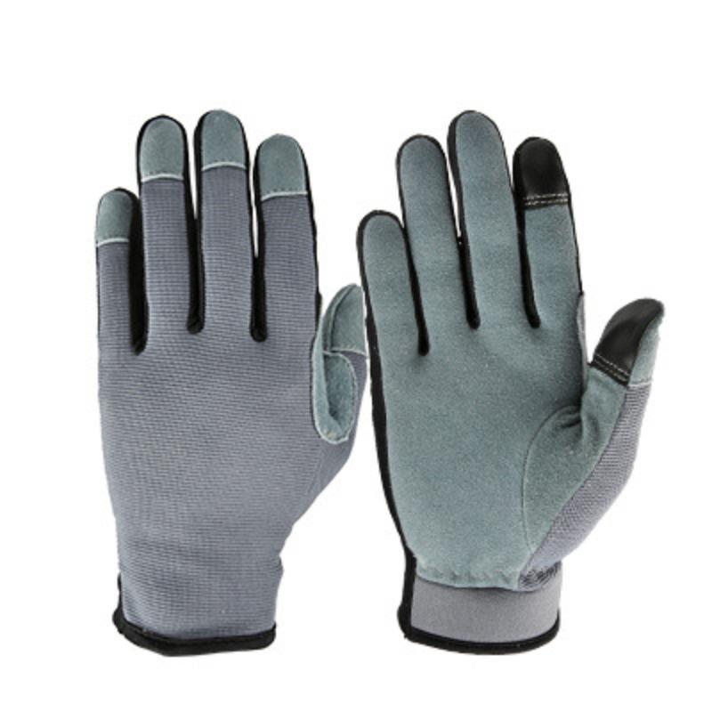 Gardening Gloves Deer Leather Wear Resistant Non-slip Russian Work Gloves Garden Planting Garden Labor Protection Gloves