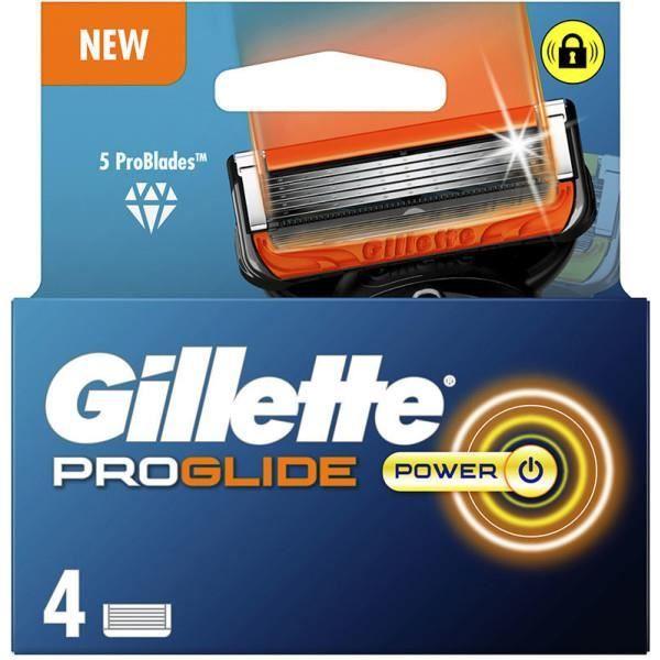 Razor - GILLETTE - Fusion Proglide Power - Rechargeable - 4 Refill Blades - Unisex