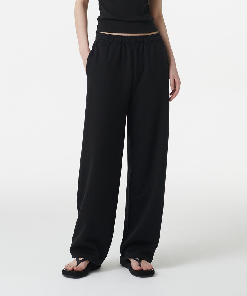 MUSINSA STANDARD WOMAN [Cooltandard] Women'S Variable Lounge Sweatpants [Black]