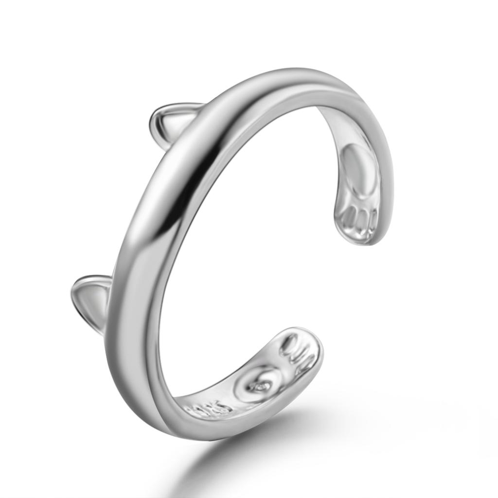 Romantic Love Hug Hand Rings Creative Love Forever Open Finger Rings Adjustable Exquisite Jewelry Ring For Women Party Gift