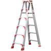 Multi-functional A-frame Aluminum Alloy Folding Telescopic Ladder for Indoor & Outdoor Use