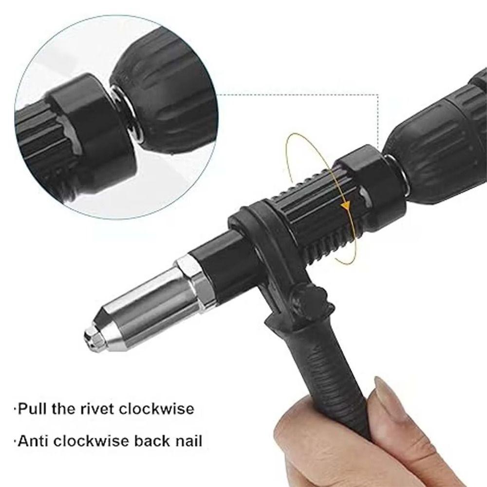 Quick Connect Rivet Tool Adapter 2.4-4.8 MM Blind Rivet Tool Riveting Nut Machine  Home Riveting