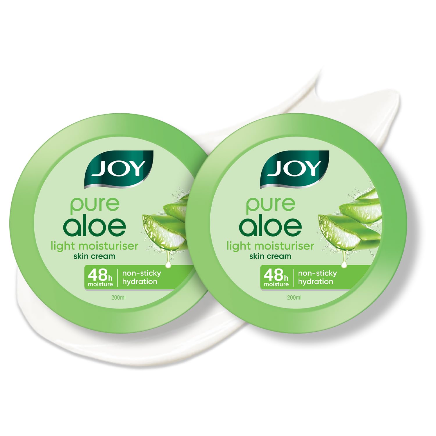 

JOY Pure Aloe Многофункциональный увлажняющий крем с алоэ вера Холодный крем для нормальной и жирной кожи 2X200мл