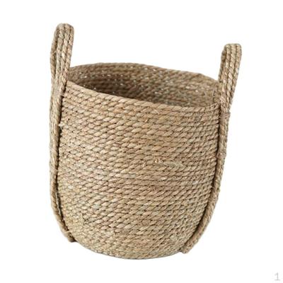 Rostliny Centaurea Straw Pots Dekor
