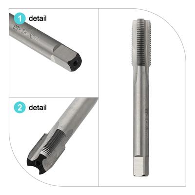 Left Hand Thread Tap Metric M10X1 0mm With 10mmX1mm Pitch Metalworking Tool Designed For Professional Thread Cutting