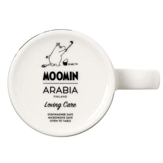 Cană Moomin Arabia Classic Loving Care Verde capacitate aproximativ 280ml.