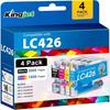 TRAHOO-LC426 Ink Cartridges for Brother LC426 LC-426 LC426VAL Compatible for Brother MFC-J4335DW MFC-J4340DW MFC-J4535D[J147]
