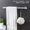 Accessories Wall Mounted Shower Gel Organizer Liquid Soap Holder Storage Hook Shampoo Bottle Shelf